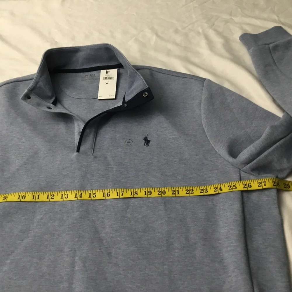 Polo by Ralph Lauren Blue Zip Up Sweater